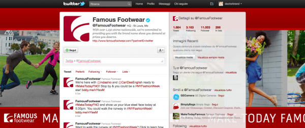 Famous Footwear twitter