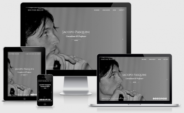 doctor brand responsive web design