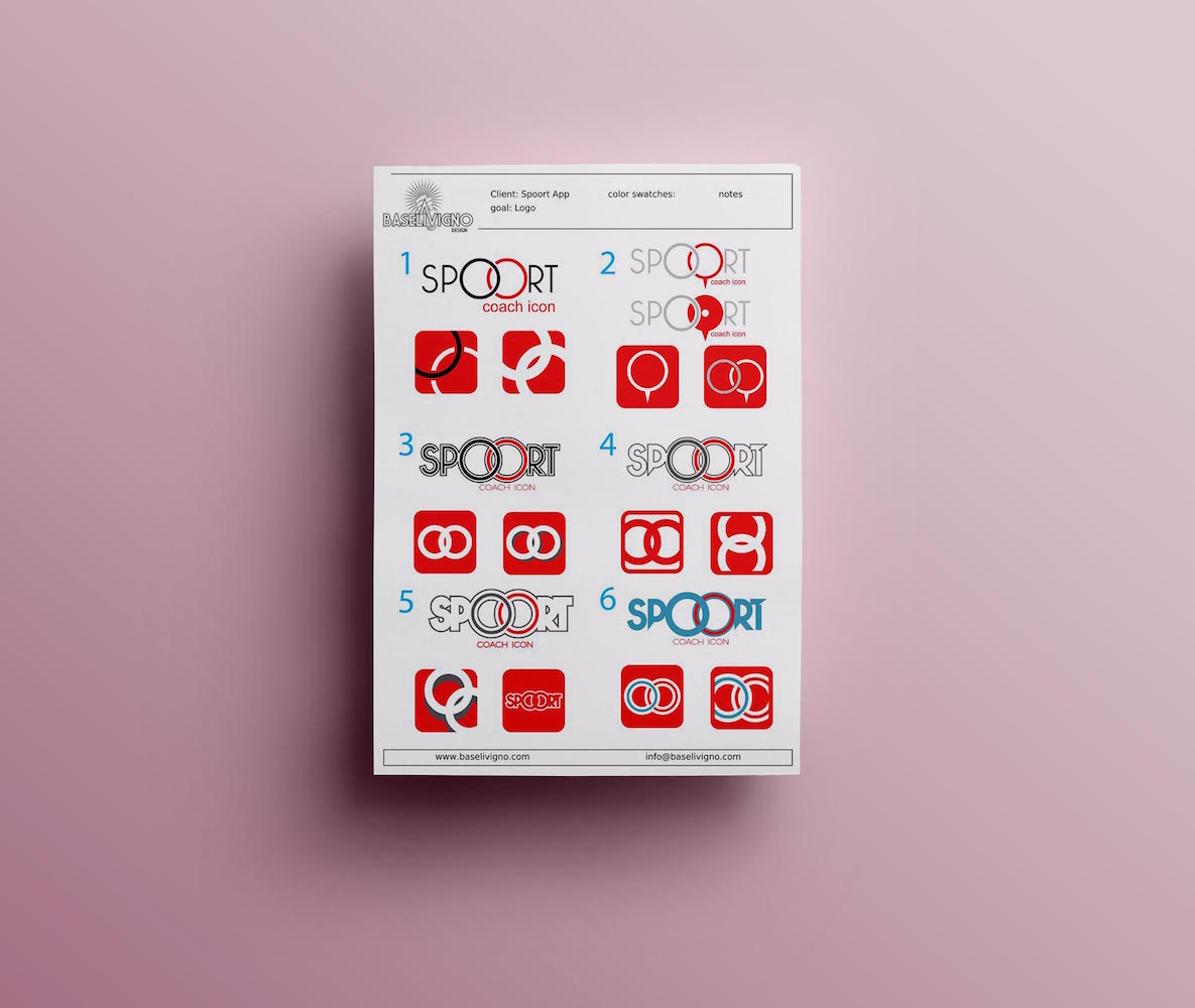 Digital Brand Identity & Naming App iPhone smartphone android tablet