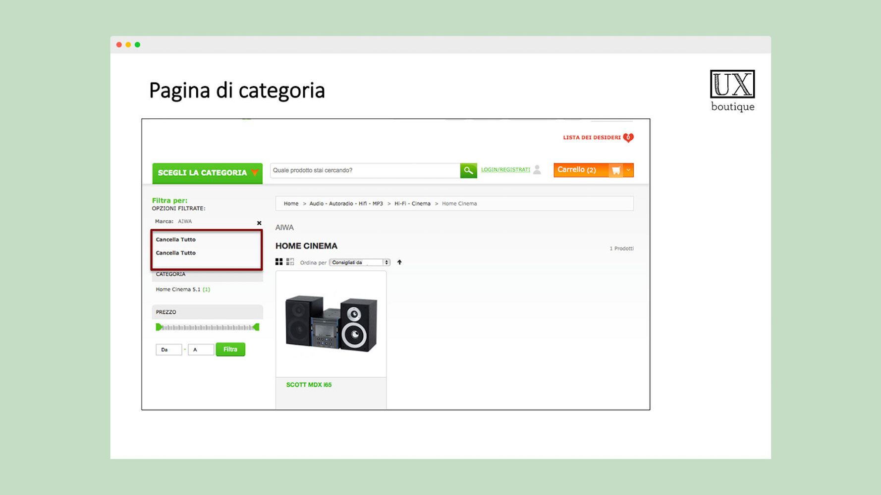 Ecommerce UX Design Web Usability