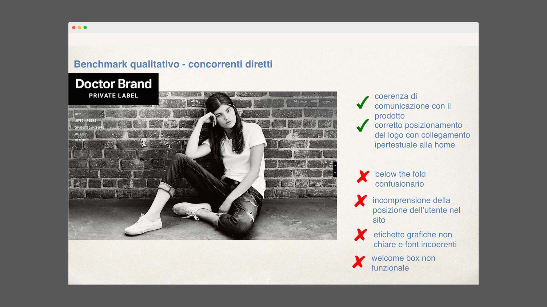 consulenza benchmark web marketing digitale online